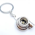 Miniatyrbillede 1 af 5: Bil Metal Nøglering Lyd Turbo Nøgle Glat Leje Snurrende Model Turbine Turbo Ring Nøgle Turbo Form-mxbc