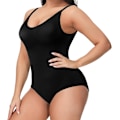Miniatyrbild 1 av 6: Sömlös Shapewear, Justerbara Remmar Helkroppsshaper för Kvinnor, String Tummy Control XXL