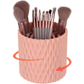 Miniatyrbillede 1 af 9: Makeup børsteholder - 360° roterende multifunktionel penneholder til skrivebord, multifunktionel opbevaringsboks til kontorstation