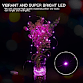 Miniatyrbillede 3 af 4: 24 Pak LED Fejlys, Vandtæt 7ft 20 LED til Bryllup og Fest 6 Colors 24 Pack
