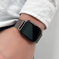Miniatyrbilde 6 av 7: Magnetisk rem for Amazfit GTS/4/2/2e/GTS2 Mini/3/GTR 4/3/2/47mm 20mm 22mm metallnett Smartwatch Mesh Amazfit Bip 5-rem Grønn 2 20mm