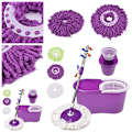 Pikkukuva 4 / 7: UUTUUS Magic Replacement Refill 360° Spin Puhdistuslevy Mikrokuitu Mop-Pää vihreä