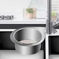 Miniatyrbillede 3 af 8: Svan Mesh Si Strainer til Køkken, Rustfrit Stål Vask Si, Hængende Hane Filterkurv