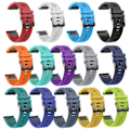 Miniatyrbild 6 av 7: 22 mm 26 mm silikonrem för Garmin Fenix ​​7X 7 Pro Solar/6X 6 Sapphire 5 5X Plus 3 3HR/Epix QuickFit WatchBand 1:1 Officiellt band style3 Bla style3 Black QuickFit 22mm