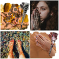 Pikkukuva 3 / 5: Henna väliaikainen tatuointi luonnollinen tatuointi väri musta ja ruskea väliaikainen mehndi tatuointi tarra väliaikainen tatuointi SQBB