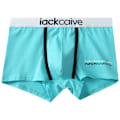 Pikkukuva 6 / 7: Miesten alushousut Puuvilla Herrundervaatteet Boxerit Painettu boxer Mukavat shortsit Herrundervaatteet L-3XL 3kpl Musta L 55-65KG