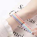 Miniatyrbilde 4 av 7: Nylonrem for Xiaomi Mi Band 8 - Myk rem - Smart erstatningssportløkke - Rem for Mi Band 8 NFC - Belterem - Stormy Grey 07 for Mi Band 8