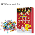 Miniatyrbillede 7 af 8: 24 Dages Figurer Julekalender Æske Fancy Toys Semester Nedtællingsæske Til Drenge Piger Venner Ed