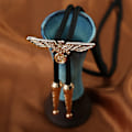 Miniatyrbild 1 av 10: Bolo Tie Läder Halsband Western Halsband Kostym Accessorie C C