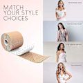 Miniatyrbilde 4 av 5: Hudfarget Tape (Push Up Bryst) Kinesiologitape Kroppstape, Brysttape, B