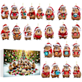 Miniatyrbilde 8 av 8: Kapibara Adventskalender, Akryl Julepynt til Jul 2024 Style