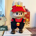 Miniatyrbild 1 av 7: /NC/Hot Collection Labubu Kläder Klänning Outfit Labubu 15cm Plyschdocka Kläder Labubu Körsbärskostym 4# Clothes Only