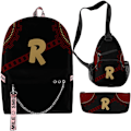 Pikkukuva 1 / 5: My Hero Academia -reppu ja koulukassit sopivat nuorille opiskelijoille ja 3 unisex-mallia