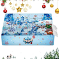 Miniatyrbillede 1 af 8: 2024 Hårklips Adventskalender, 24-styks Vinter Nedtælling Julekalender til Børn