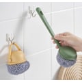 Pikkukuva 5 / 8: Pitkävartinen pallomainen kattilanpesuharja * 2 ([pallomainen] vaaleankeltainen) puhdistaa kattilanharjan vahingoittamatta kattilaa