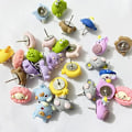 Miniatyrbilde 5 av 5: 30 stk Dyre Push Pins Dekorative Push Pins Mini Push Pins Søte Push Pins Frosk Push Pins Dyr Tommelspiker for