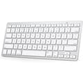 Bluetooth-tangentbord för Mac, kompakt trådlöst tangentbord kompatibelt—max
