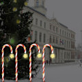 Miniatyrbillede 4 af 8: Polka Pig Udendørs Julelys, Blinkende LED Solcellehavelys (Sæt af 8) Set of 8 x 48 cm