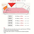Miniatyrbillede 4 af 7: 1 stk. Sofaovertræk, Vandtæt Chenille Skridsikkert Sofaovertræk, Four Seasons Universal Møbelbeskyttelse Til Soveværelse Kontor Stue Hjemmeindretning