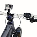 Pikkukuva 7 / 7: GoPro-lisävarusteiden pyörän ohjaustangon kiinnike 3-suuntaisella säädettävällä kääntövarrella Urheilukameran lisävarusteet Musta