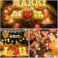 Miniatyrbilde 7 av 8: Bomullskuler, lyskjede, 3,3 m bomullskule lyskjede, 20 LED-kuler, lyskjede, LED-lyskjede for barnerom, soverom, jul, bryllup, fest Macaron USB