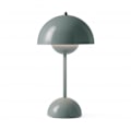 Miniatyrbilde 1 av 3: Dansk designer blomsterpotte bærbar bordlampe VP9 bordlampe（lading Stone Blue Stone Blue 18*30CM