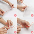 Miniatyrbillede 2 af 7: 50 stk. frugtbeskyttelsesposer, fiskenet nylon til have druer beskyttelsespose 30 x 20 cm