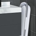 Pikkukuva 6 / 6: Monitoiminen taittuva moppi ja säilytysastia (56x26x21cm, harmaa) Gray flat mop cleaning bucket
