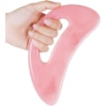 Pikkukuva 1 / 8: Suuri Gua Sha -hierontalaite, lymfaterapiahierontalaite ja selluliittihierontalaite jaloille, kasvoille, selälle ja lihaskivun lievitykseen Rosa-A