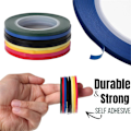 Miniatyrbillede 4 af 5: Whiteboard-tape, 8-pak, forskellige farver, tynd tape til tør-sletningstavle, Whiteboard-tilbehør, Er