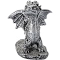 Miniatyrbilde 7 av 7: Tegneserie drageharts skulptur, drage statue, soverom/stue dekorasjon, hagedekorasjon, harts drage statue Allt