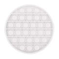 Miniatyrbild 1 av 5: Bubbla Popping Push Press Fidget Sensorisk Leksak Stressavlastare Olika Färger Rund Vit [DB]