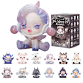 Pikkukuva 4 / 8: POP MART Skullpanda The Mare of Animals -sarjan hahmomallit, DIMOO Blind Box -hahmot keräilylelut (Satunnainen yksi)