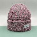 Miniatyrbild 2 av 5: Stickad Herr Dam Ganni Vinter Varm Cap Manschettstickad Stretch Beanie Hatt Routing