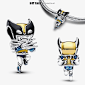 Miniatyrbilde 3 av 7: Disney Marvel Deadpool Wolverine Charm Pärlor Passar Pandora Armband Halsband Kvinnor Diy Pendants Pärlor 925 Sill Smycken Gåvar WSD008