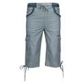 Pikkukuva 1 / 5: Naisten suorat cargo-housut, yksiväriset rento housut, suorat capri-housut, löysät vapaa-ajan housut, korkeavyötäröiset housut, taskulliset loungehousut Grey Blue M