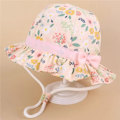 Pikkukuva 3 / 7: Ny Panama Baby Flickhatt Cap Resor Pojkar Fiskarkeps Cap Barn Hinkhattar Bomull Toddler Baby navy dinosaur 52cm(sopii 2-5 vuotta)