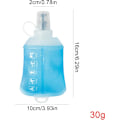 Miniatyrbild 2 av 5: Mjuk vattenflaska - Mjuk hopfällbar vattenförvaringspåse, 150 ml TPU