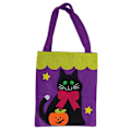 Pikkukuva 4 / 5: Halloween kangaskassi Non-woven kangaskassi Kummitusfestivaali Baarijuhlat Rekvisiitta-Oranssi Lepakko Oranssi Lepakko