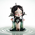Miniatyrbilde 4 av 5: POP MART SKULLPANDA Lydserie Dukker, Blind Box Dukker, Tilfeldig Design Actiondukker Samleleker Hjemmeinnredning, Gaver, Enkel Boks