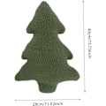 Miniatyrbilde 5 av 7: Julegran pute 15,8x11 tommer 3d treformet pute plysj fylling dekorativ pute søt myk soverom juledekor for stue, sofa kasteputer 40x28 cm