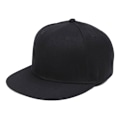 Miniatyrbillede 1 af 4: Sort Snapback Kasket med Spænde Sort black one size