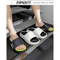 Miniatyrbild 6 av 7: Snygga sommartofflor för par, tjocka, halkfria badtofflor B 42
