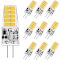Pikkukuva 2 / 5: Taajuudeton 12v vilkkuva AC ja DC yleinen g4 lamppuhelmi patch 20 kide lamppuhelmet silikoni led lamppu, 2W 3000K lämmin