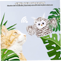 Miniatyrbild 5 av 6: Flappy Bird Cat Toy Auto Slår kvittra uggla kattunge leksak med catnip interaktiva kattleksaker laddningsbara roliga rörliga kattleksak