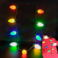 Miniatyrbillede 4 af 10: Glow In the Dark Halskæde LED-lys (3 stk)