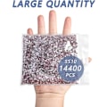 Miniatyrbilde 4 av 4: 14400 stk Lyse Rosafarget Flatback Rhinestones for Håndverk, SS10, 2,7-2,9 mm Lt.Rose/Lt.Pink SS10/14400pcs