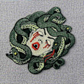 Miniatyrbilde 4 av 5: Bloody Medusa broderimärke strykmärke, grym punkklänning