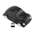 Miniatyrbillede 2 af 8: Beetle bilmus/Volkswagen Beetle/2.4G trådløs mus Sort