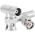 Miniatyrbillede 2 af 7: BNC Adapter, BNC Splitter Hurtig transmission koaksial stik med 2 til videosignalallokering